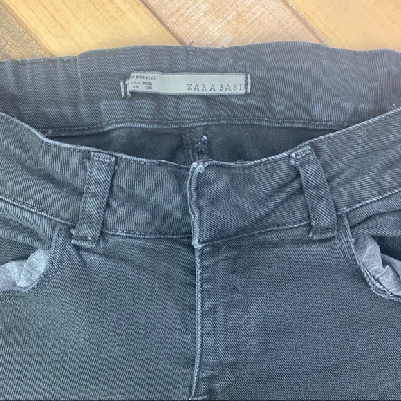 ZARA Distressed Skinny Jean Pants - Picture 8 of 9